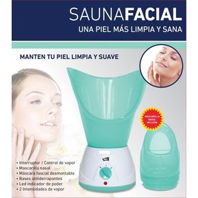 Vapor Facial Limpieza Sauna Spa Abre Poros Faciales BIOAURA