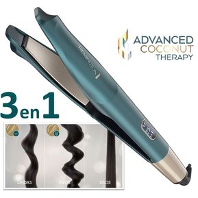 Estilizador 3en1 Remington Cabello Coco Alacia Jade S16a - Jade