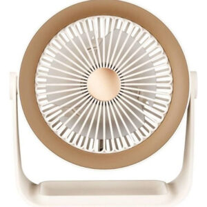 Ventilador De Mesa Recagable Lux´s Hogar Con Giro 360 Grados