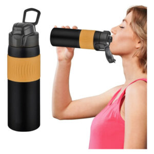 Termo Vaso Botella 600ml Acero Inoxidable Fría / Caliente