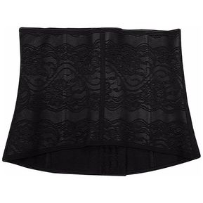 Faja Reductora Corset Con Encaje Moldea Figura Látex Algodón